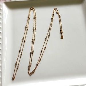 Touchstone Crystal Timeless Treasure necklace GOLDEN